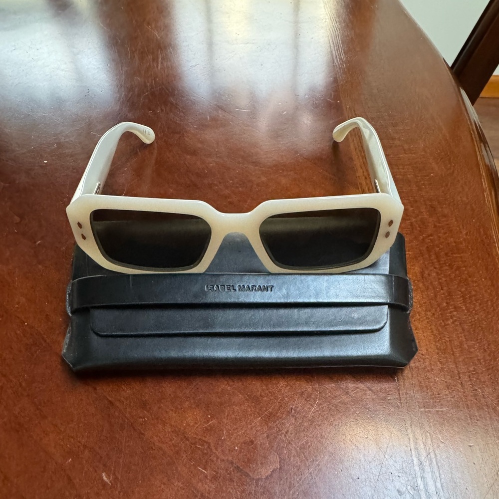 Isabel Marant Cream Sunglasses